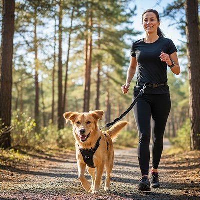 maitresse-chien-course-sportive-avec-laisse-canicross