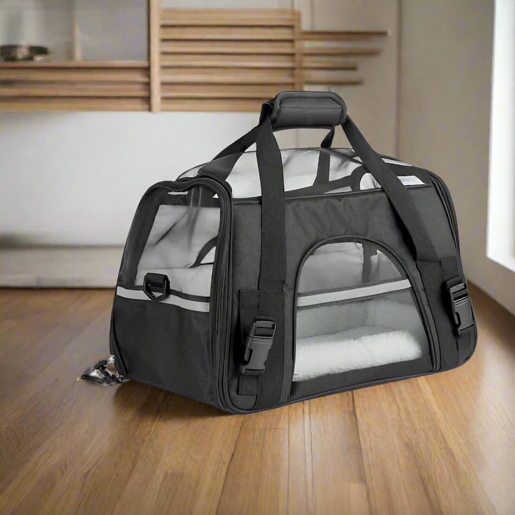 Sac de Transport pour Chien - DogCarrierBag™ - Noir - GALAXY DES CHIENS