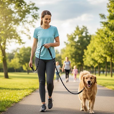 chien-marchant-rue-avec-longe-pour-chien