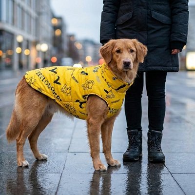 chien-sortie-ete-avec-manteau-chien 