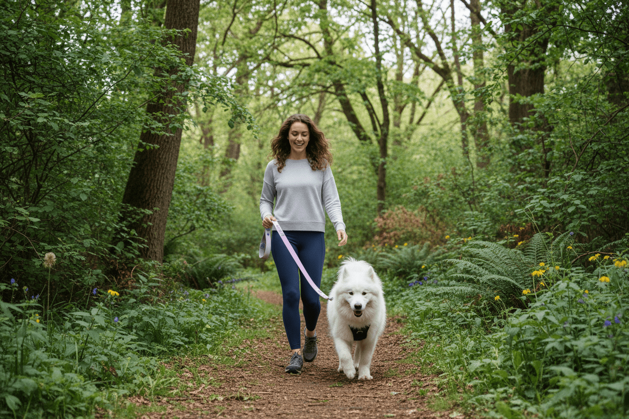 chienne-blanche-dans-nature-longe-pour-chien