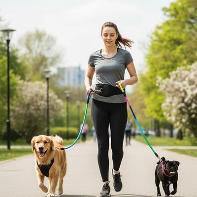 chiens-course-sportive-laisse-pour-chien