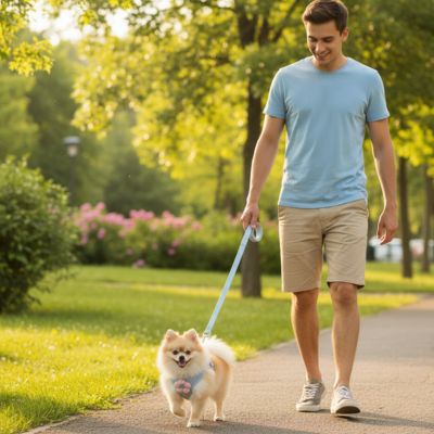 chiot site rencontre avec son beau harnais