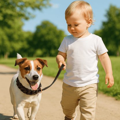 Collier chien - Cuir Véritable - GALAXY DES CHIENS