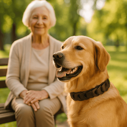 Collier chien - Cuir Véritable - GALAXY DES CHIENS