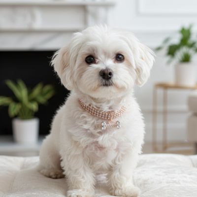 Collier chiot - Collier - cristal - Luxe - GALAXY DES CHIENS