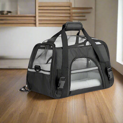 Sac de Transport pour Chien - DogCarrierBag™ - Noir - GALAXY DES CHIENS