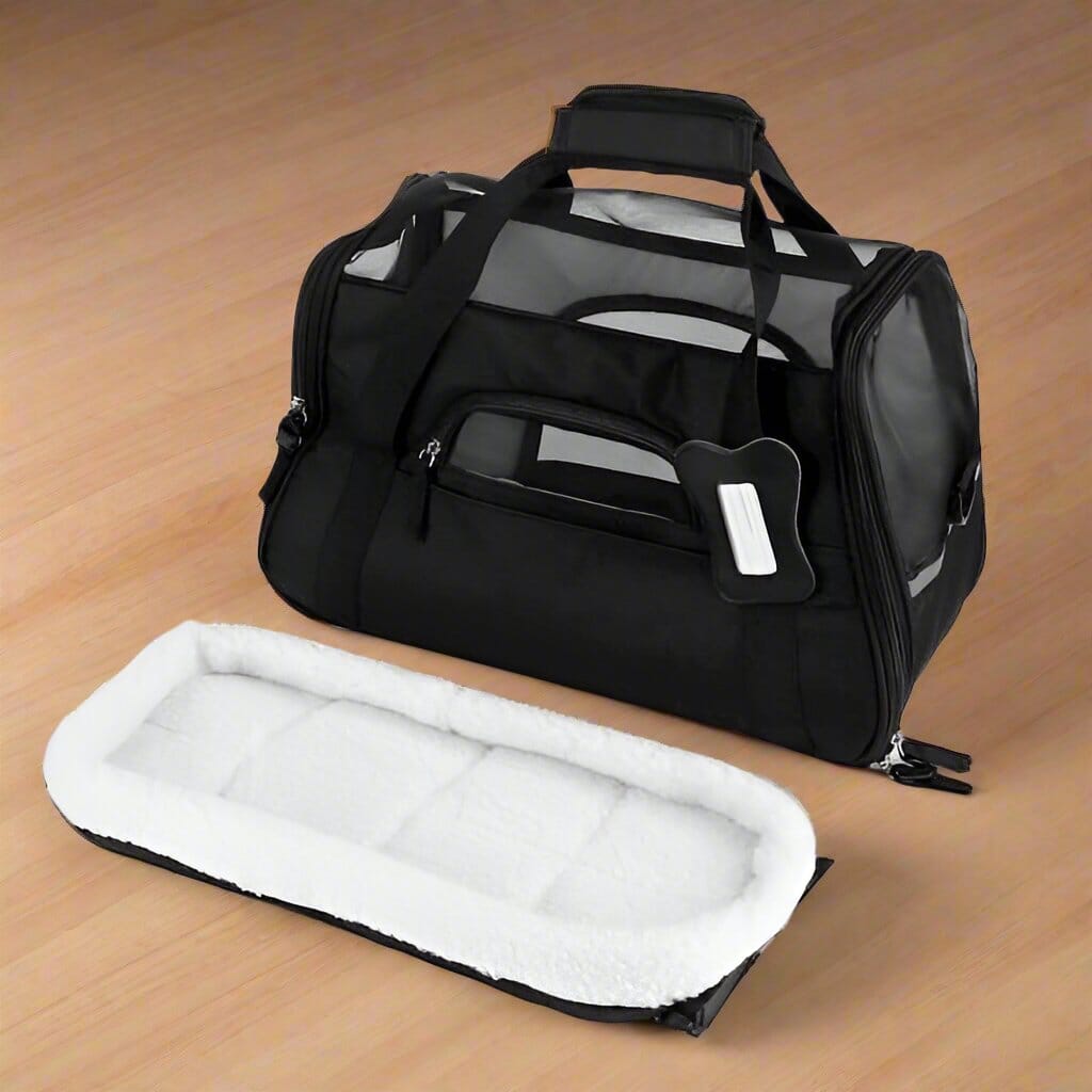 Sac de Transport pour Chien - DogCarrierBag™ - Noir - GALAXY DES CHIENS